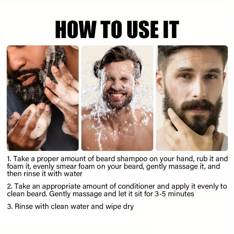 Rozino Beard Wash & Care Set Box