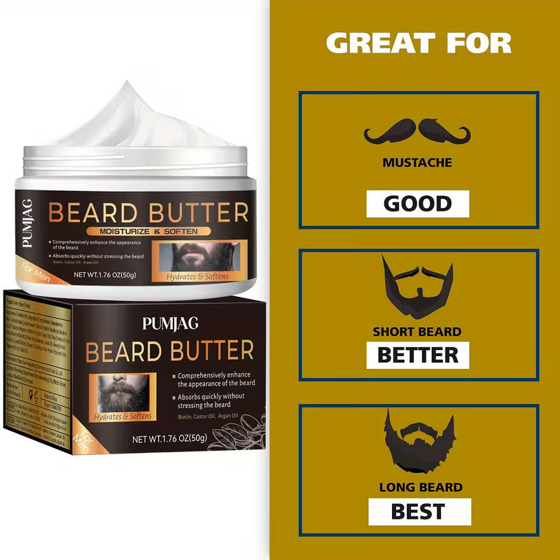 PUMJAG Beard Butter for Men (50g)