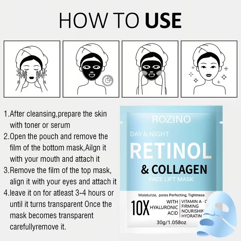 Rozino Retinol & Collagen Face Lift Mask (30g)